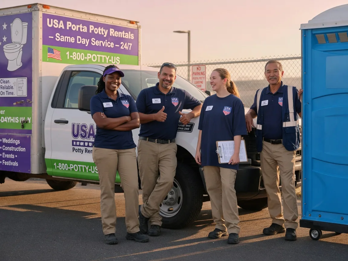 Porta Potty Rental company in Ardmore, PA